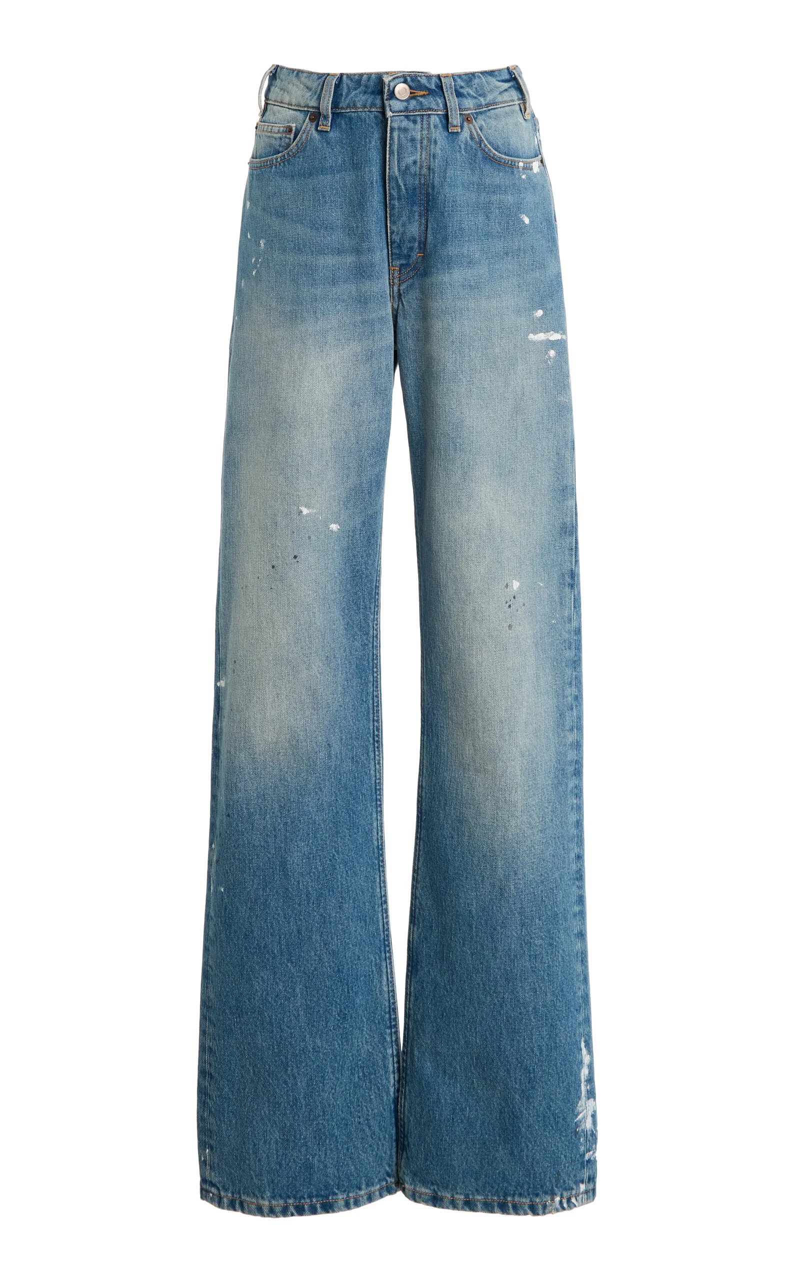 Virgo Rigid Mid-Rise Boyfriend Jeans medium wash - 1