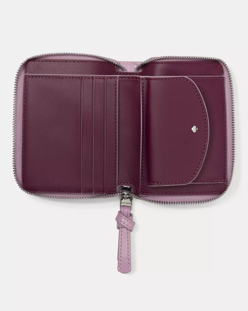 Loop Glazed Zip Around Wallet 3