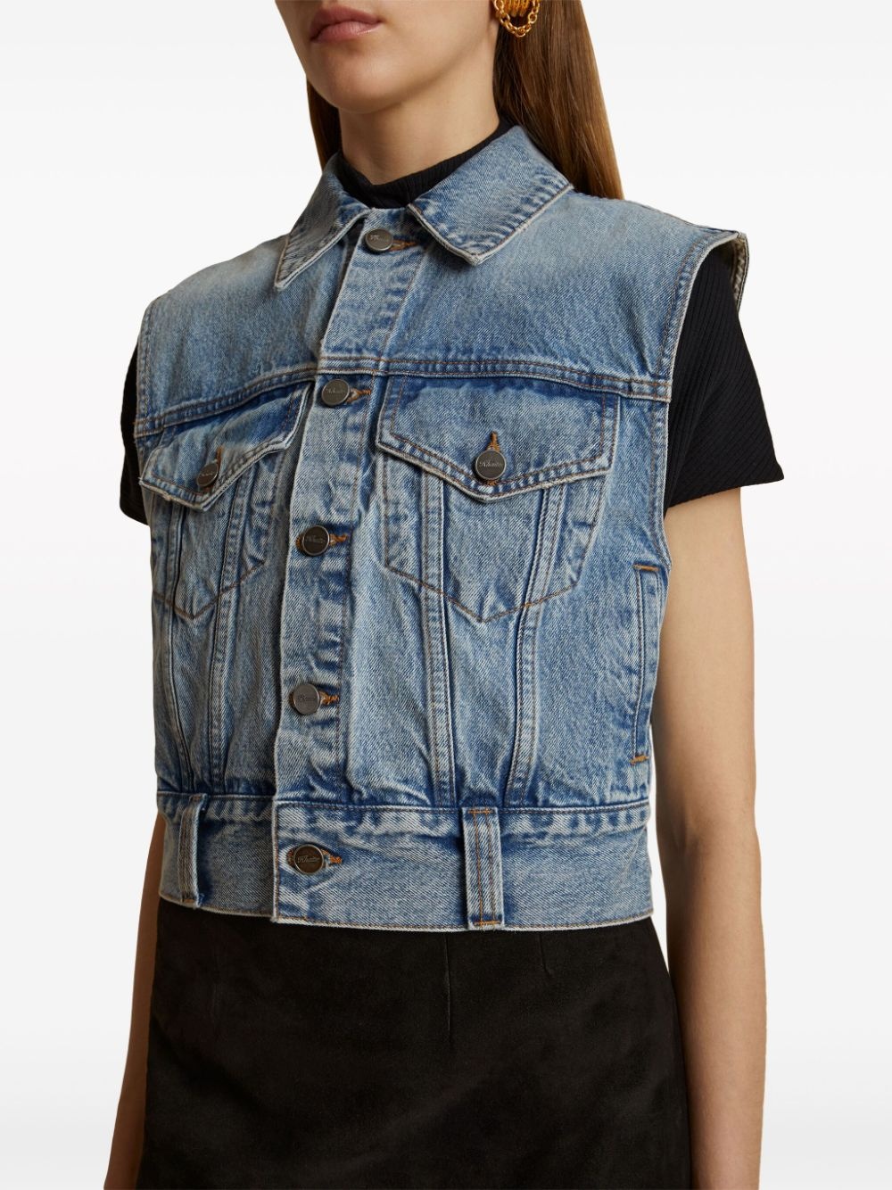 The Lizzo denim vest - 5