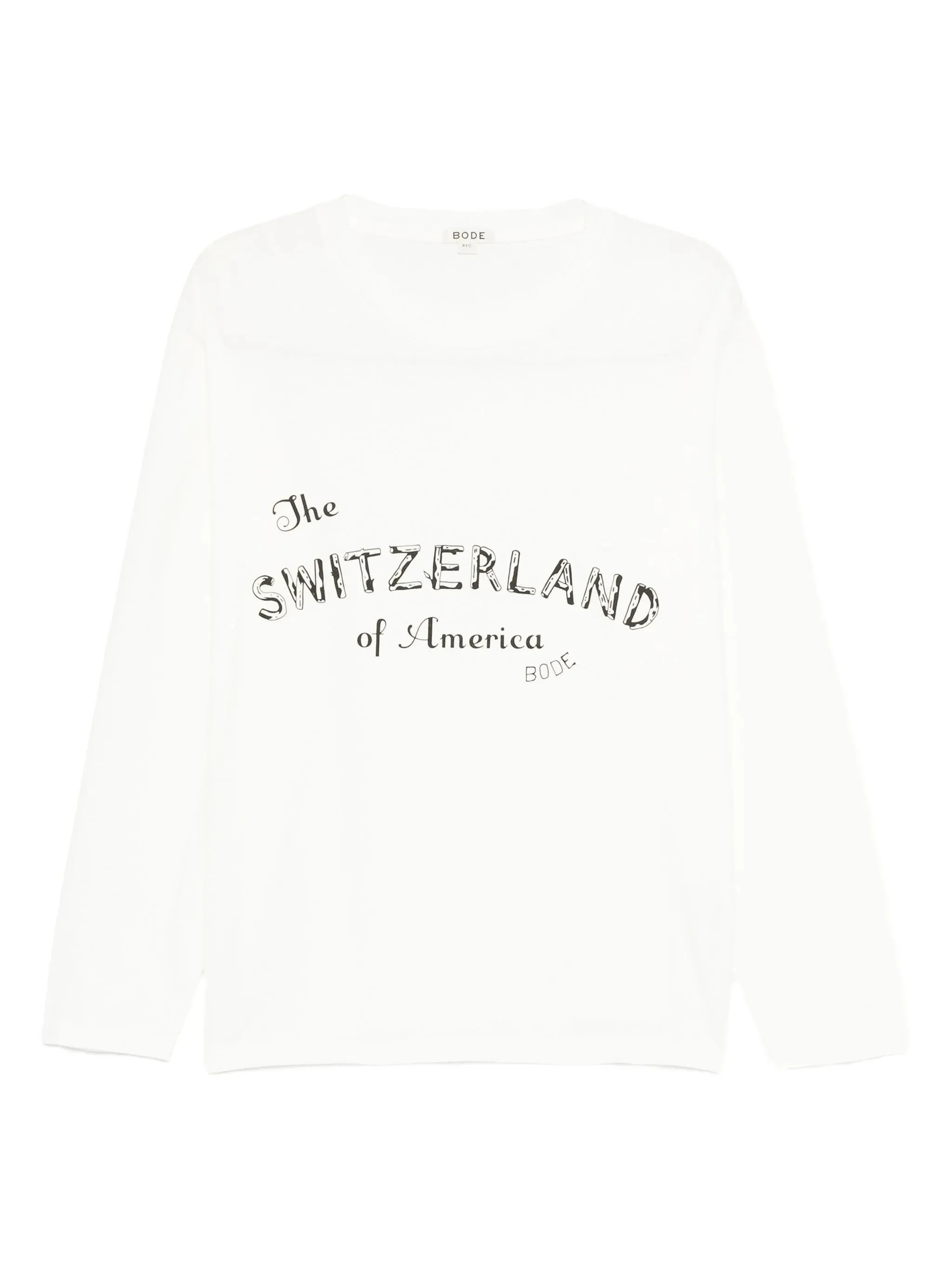 graphic-print long-sleeve T-shirt - 1