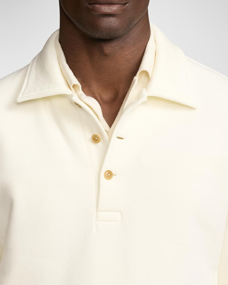 Men's Fleece Collared Sweatshirt 5