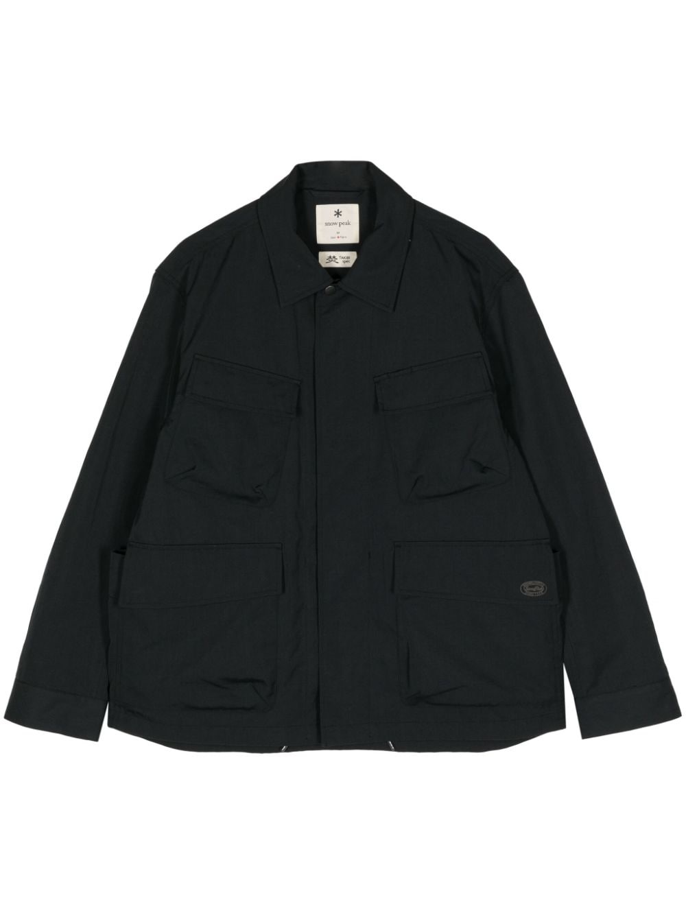 cargo pockets lightweight jacket - 1