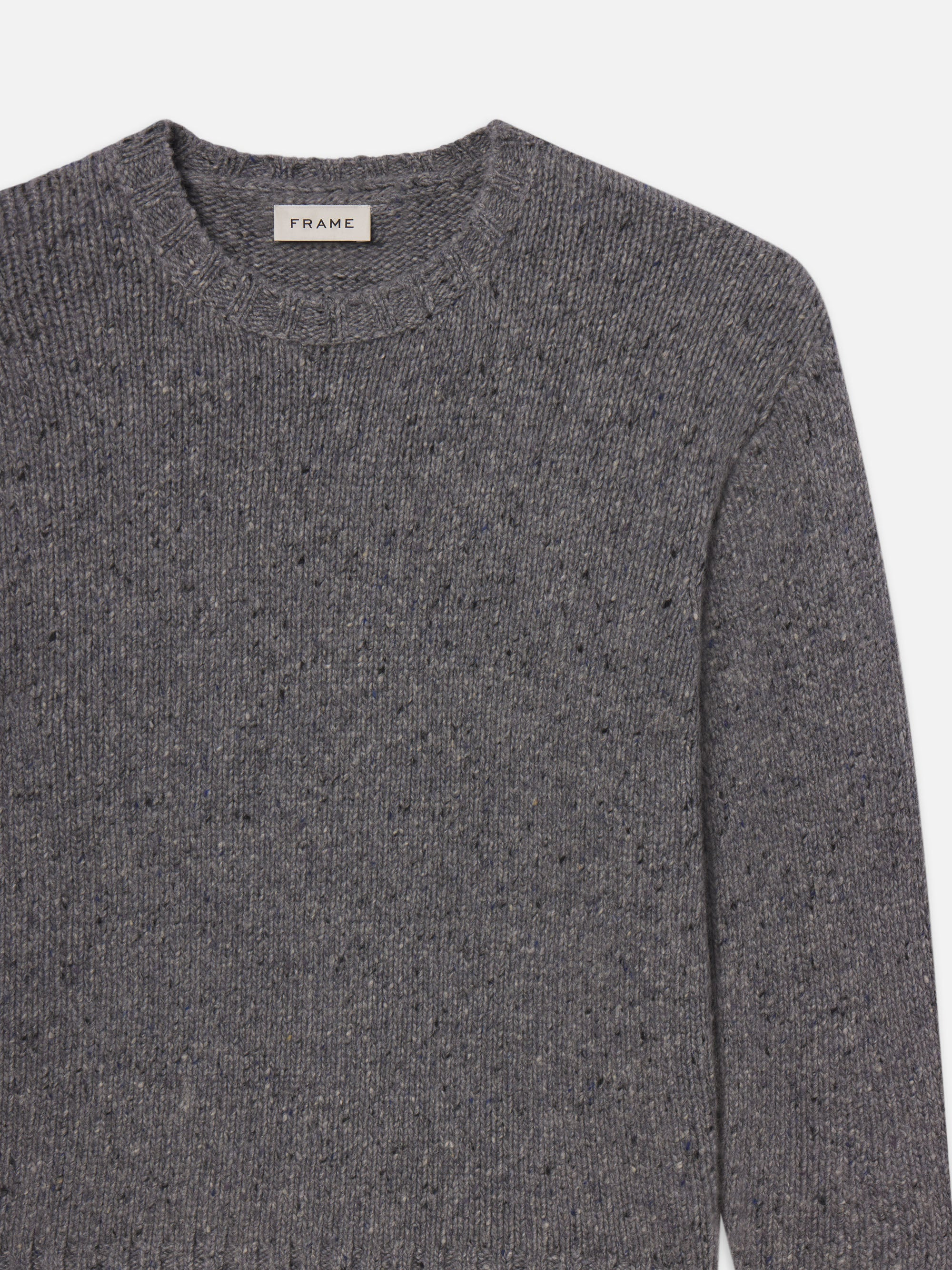 Sailor Sweater in Grey Melange - 2