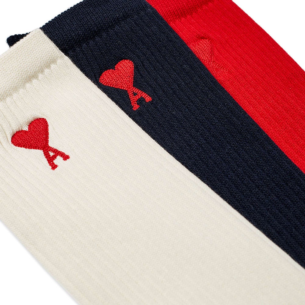 AMI Heart Sock - 3 Pack - 2