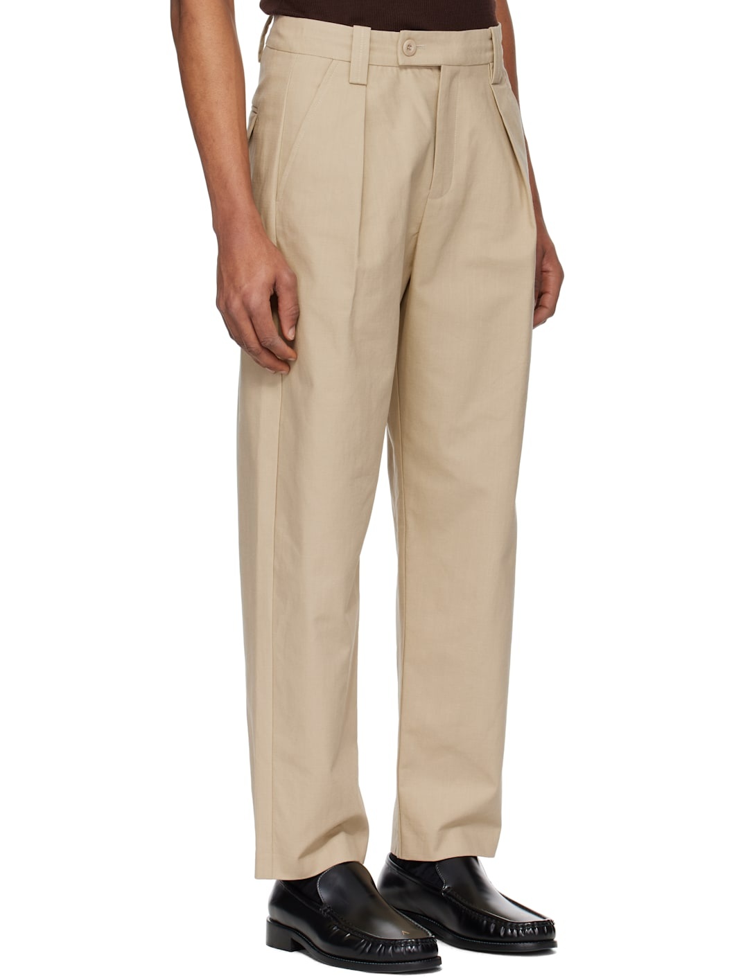 A. P.C. Beige Renato Trousers - 2
