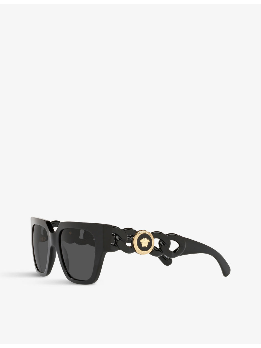 VE4409 Medusa-embellished acetate phantos sunglasses - 3