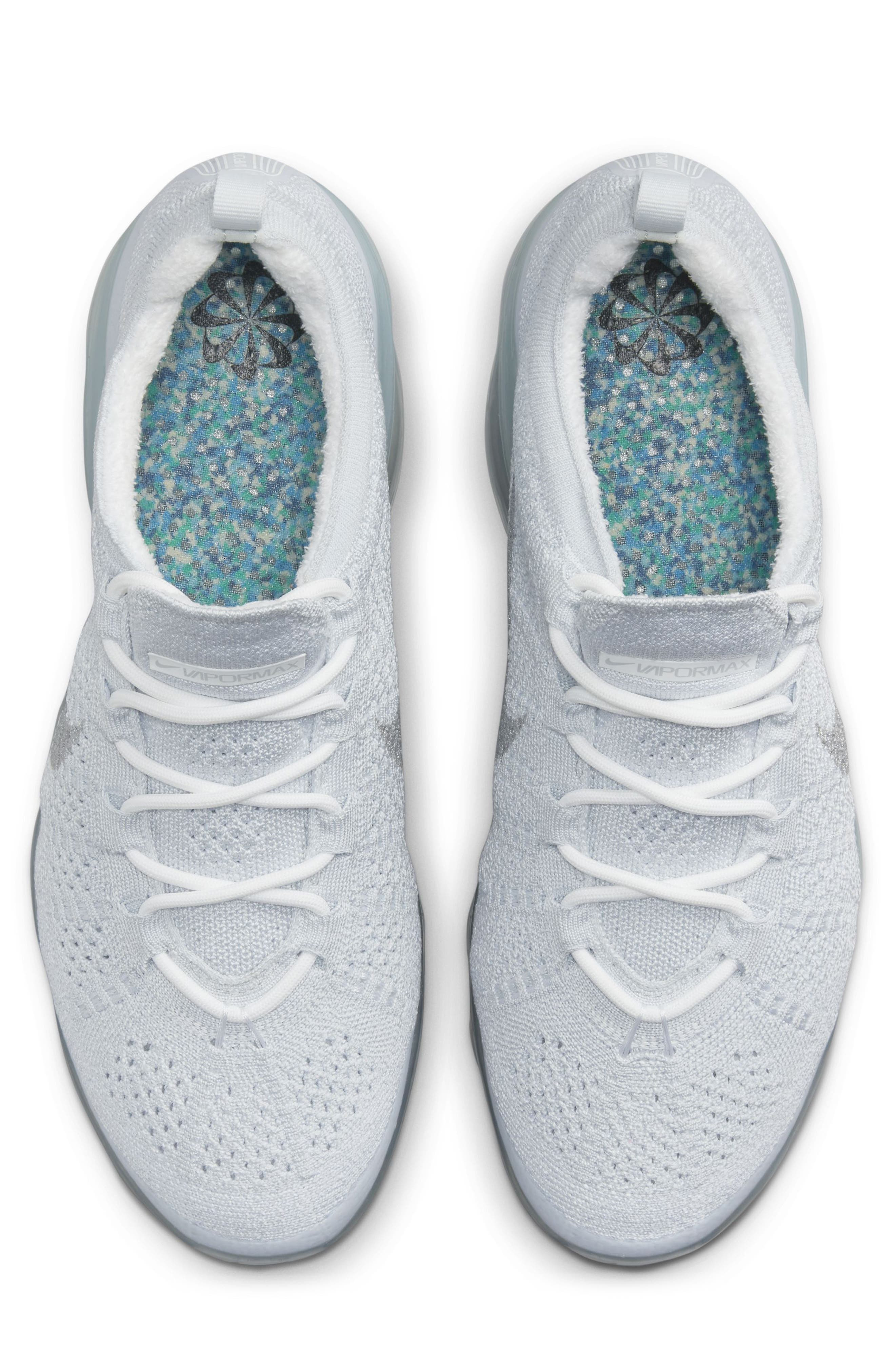 Nike Air Vapormax 2023 FR Sneaker in Pure Platinum/White at Nordstrom - 3