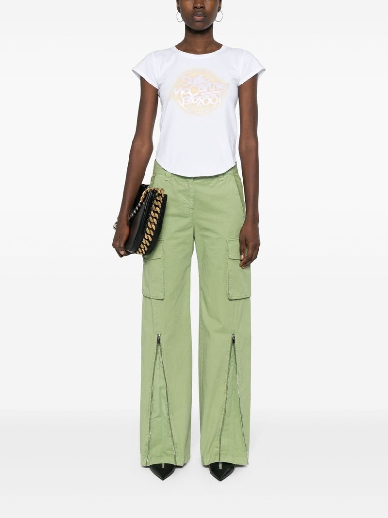 Stella McCartney logo-print cotton T-shirt outlook