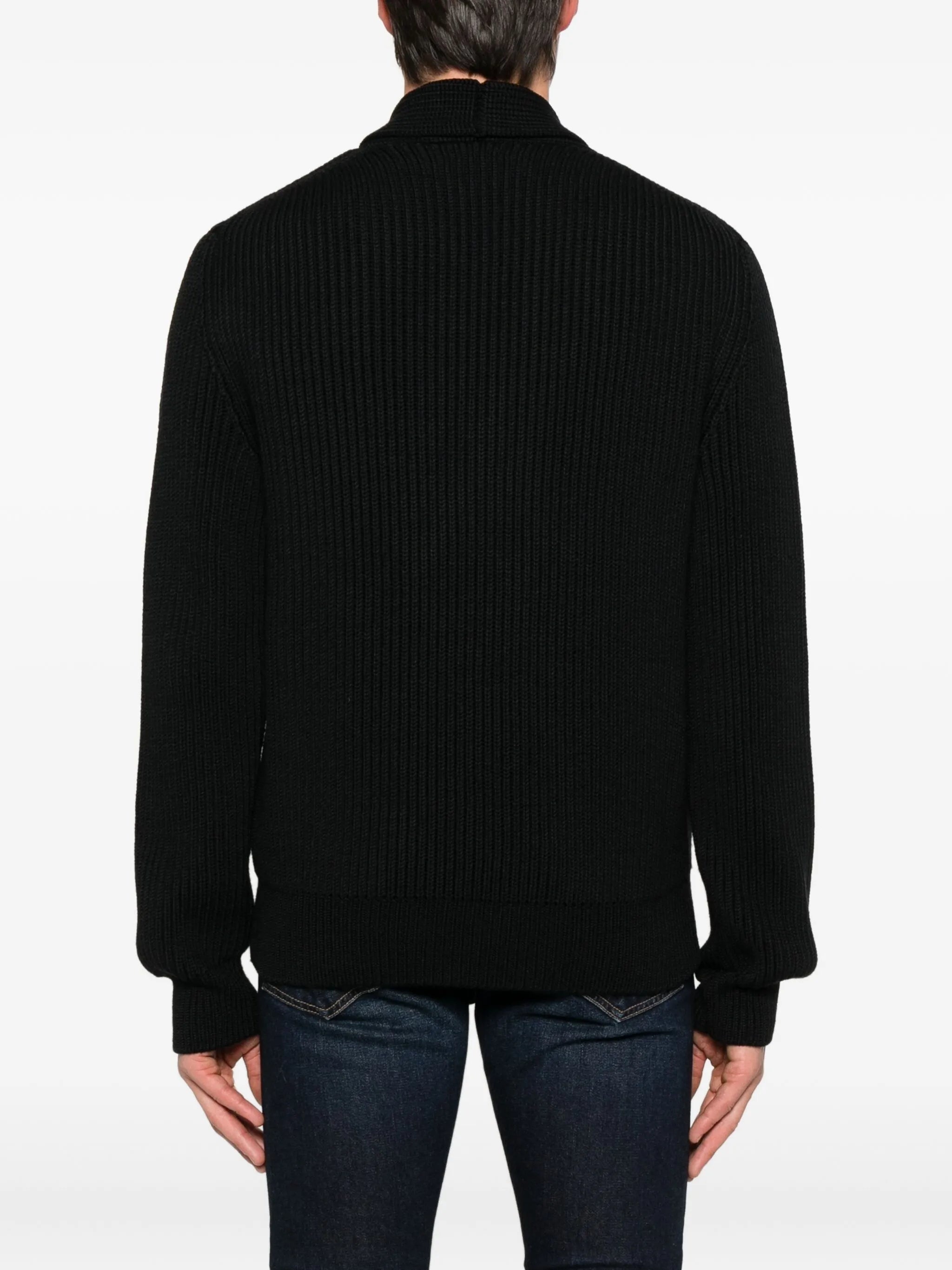 Tom Ford Ribbed-knit Double-breasted Cardigan - 5