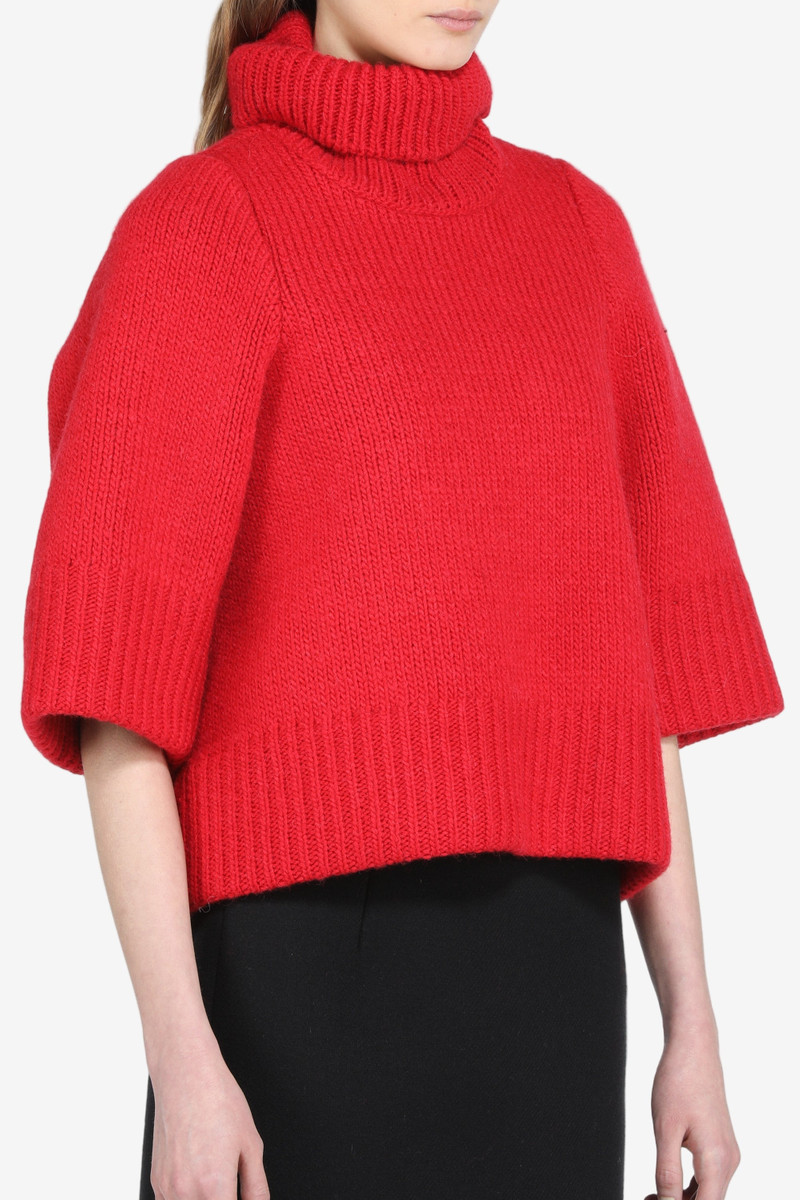 OVERSIZED SWEATER WITH THREE-QUARTER SLEEVES 5