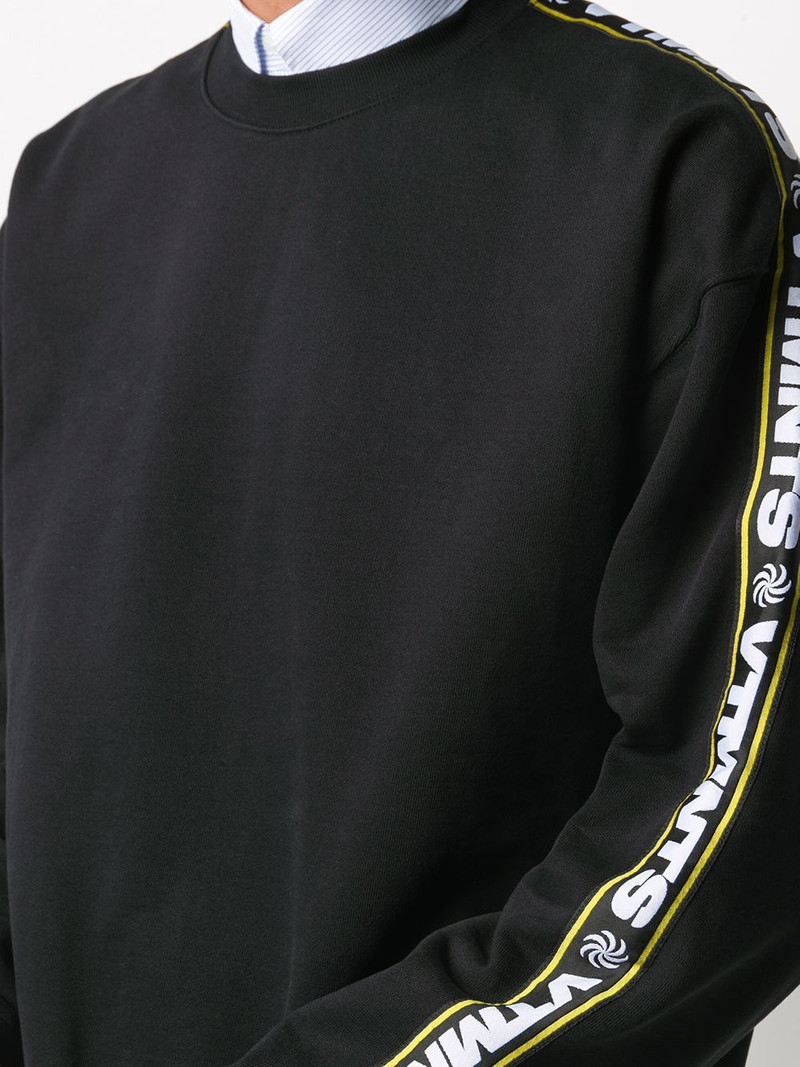 logo sleeve sweatshirt 6