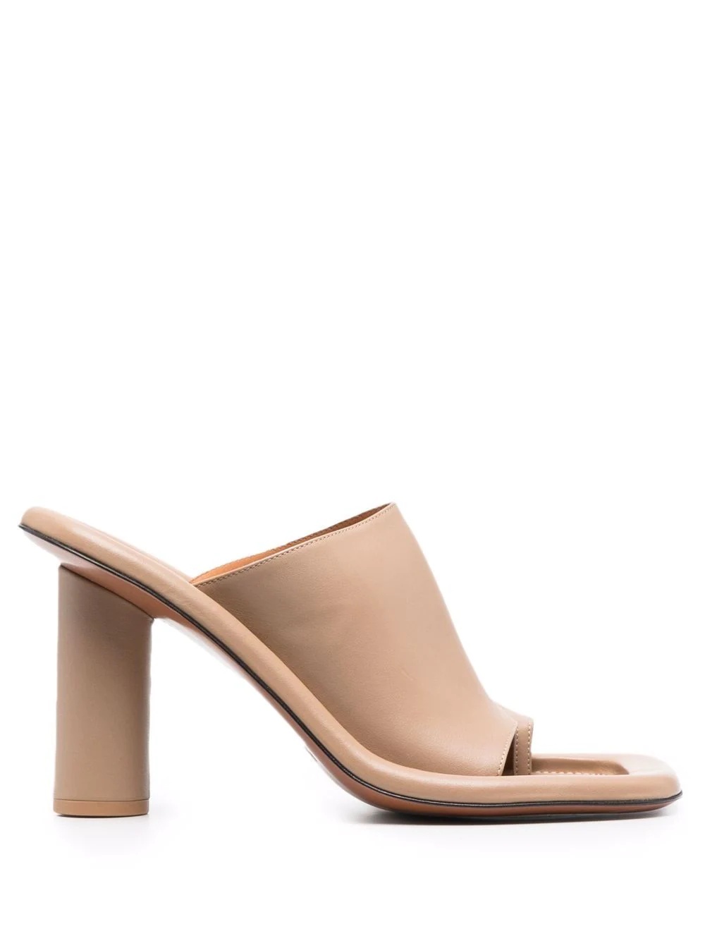 cushioned high-heel mules - 1