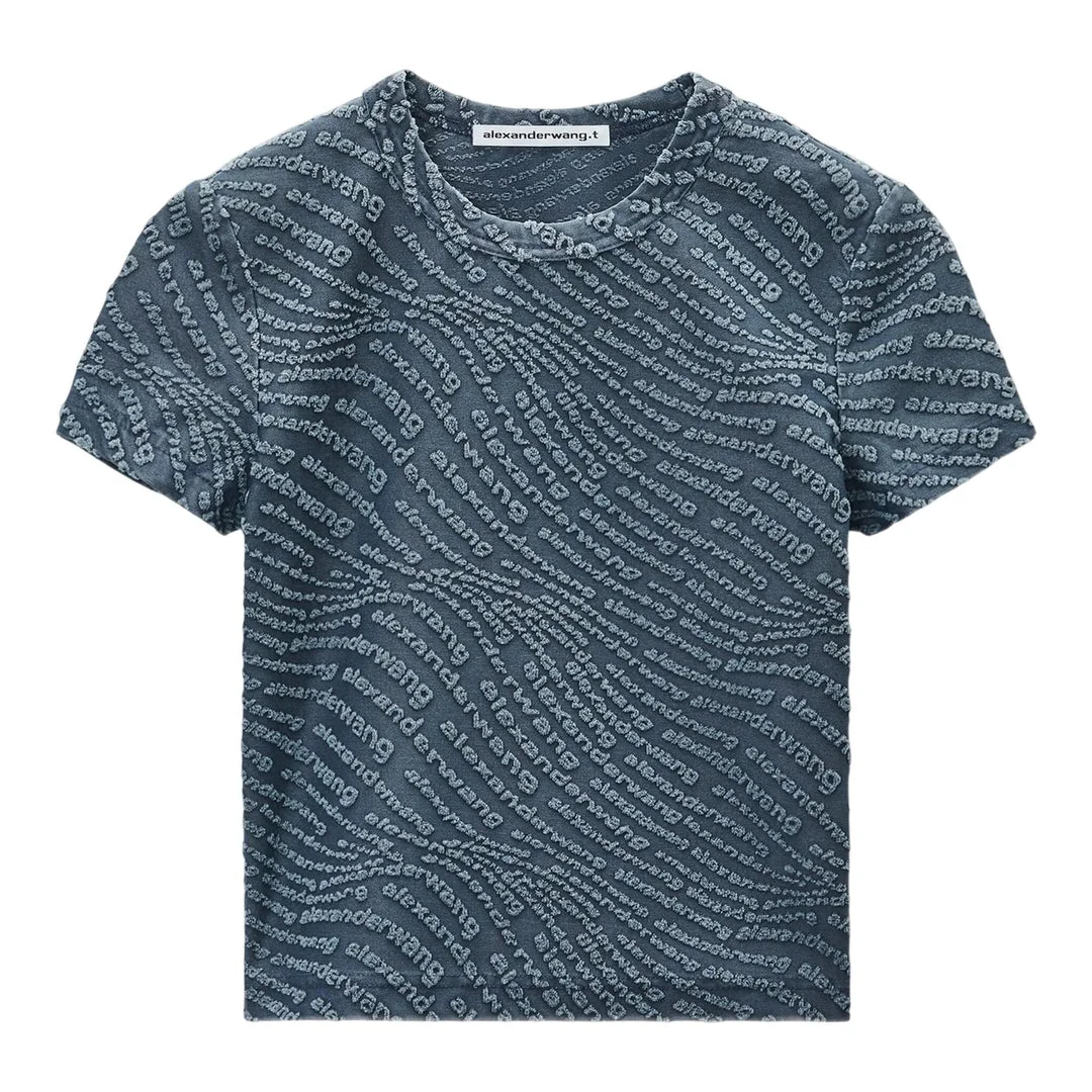Jacquard Logo Baby Tee - 1