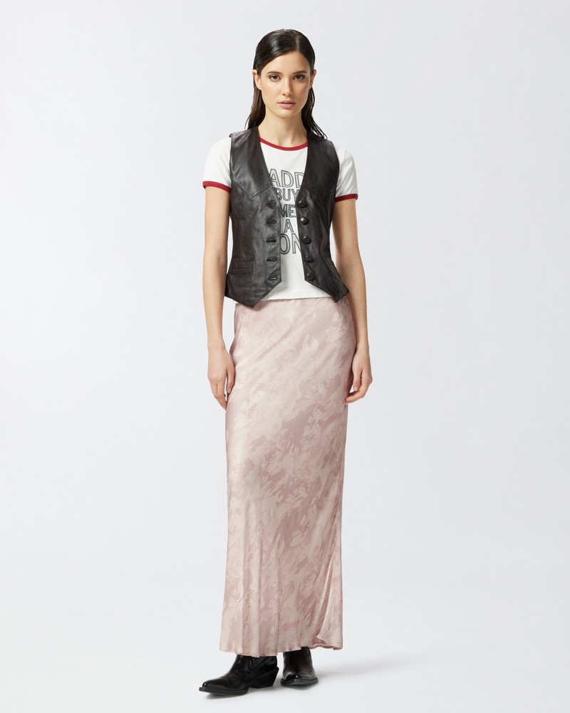 REIMAGINE BY PINKO X PATRICK MCDOWELL T-SHIRT WITH EMBROIDERED WORDING 3