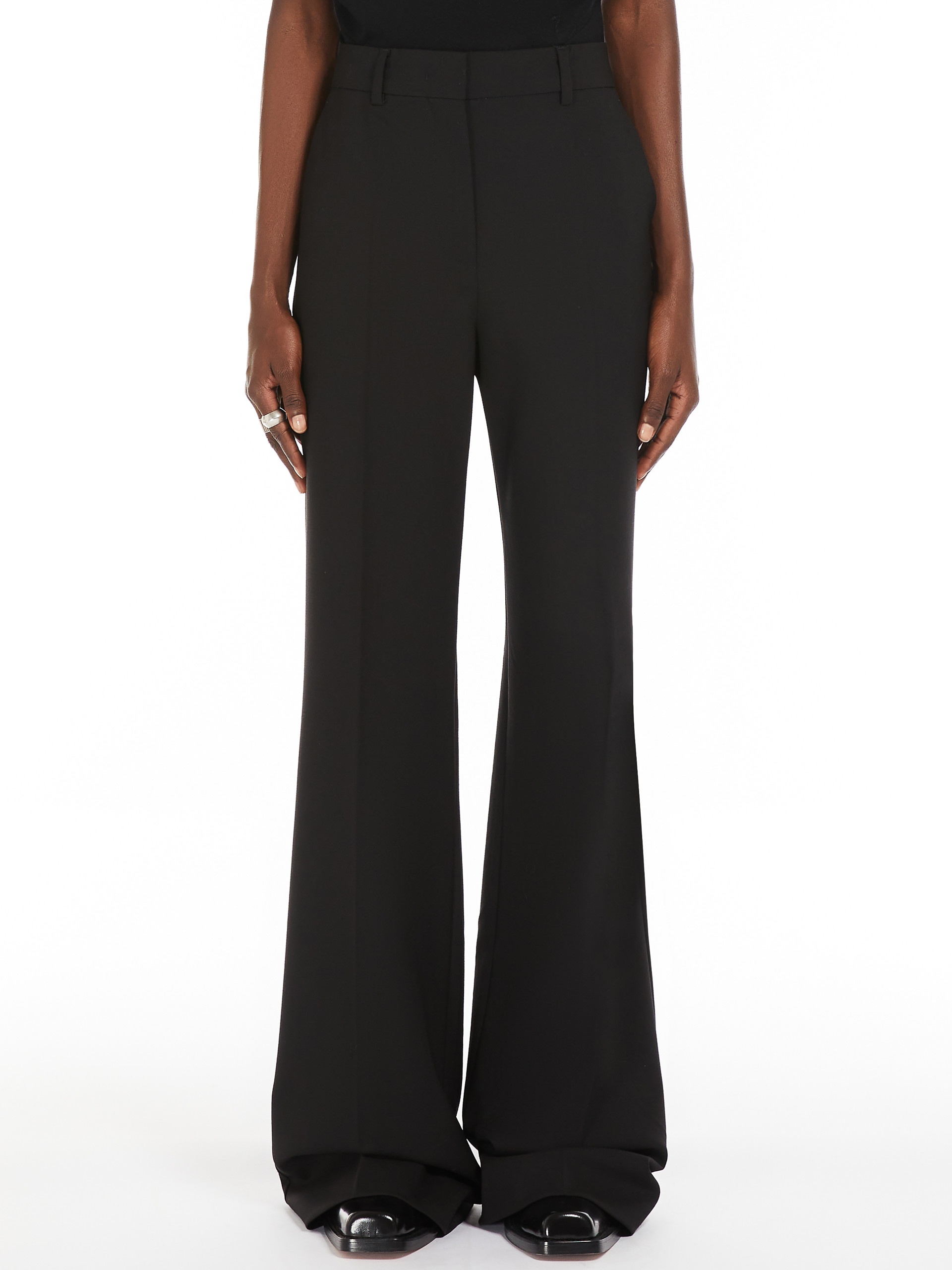 OXALIS Flared tailored trousers - 3