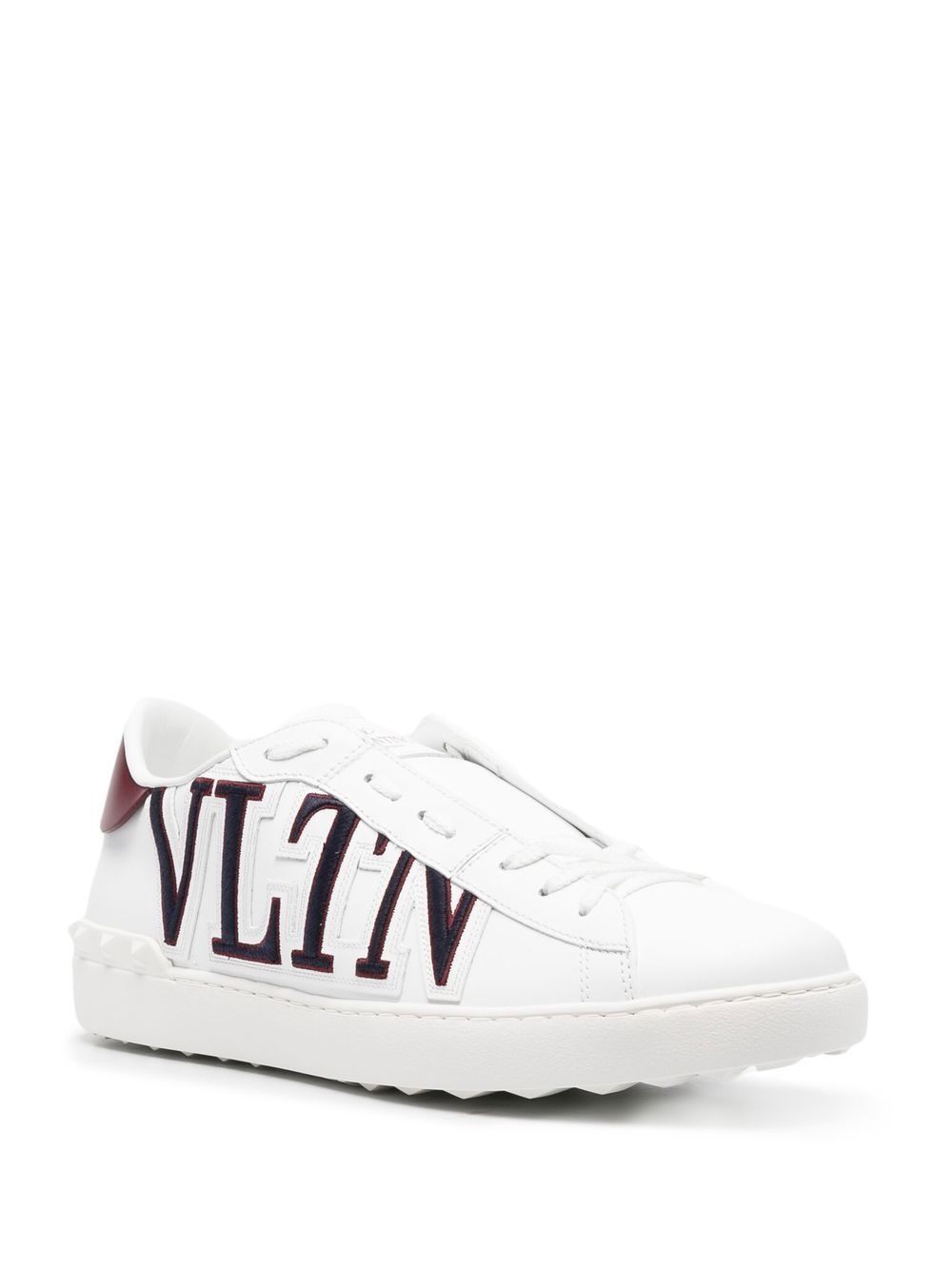 VLTN leather low-top sneakers - 2