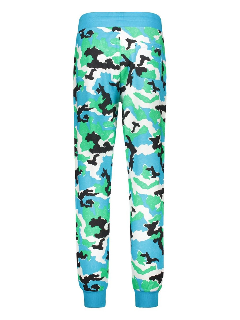 Moschino all-over print track pants outlook