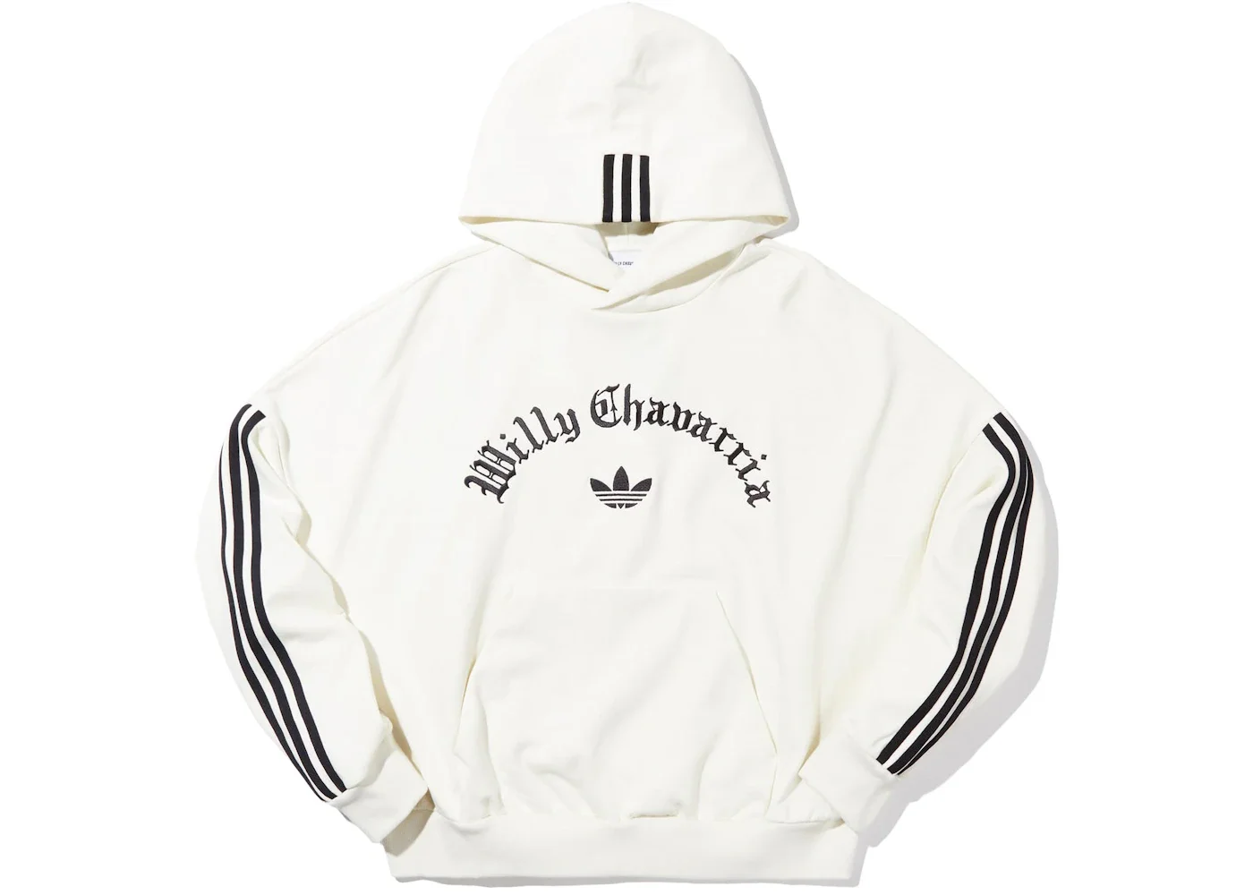 adidas x Willy Chavarria WC Fleece Hoodie White/Black - 1