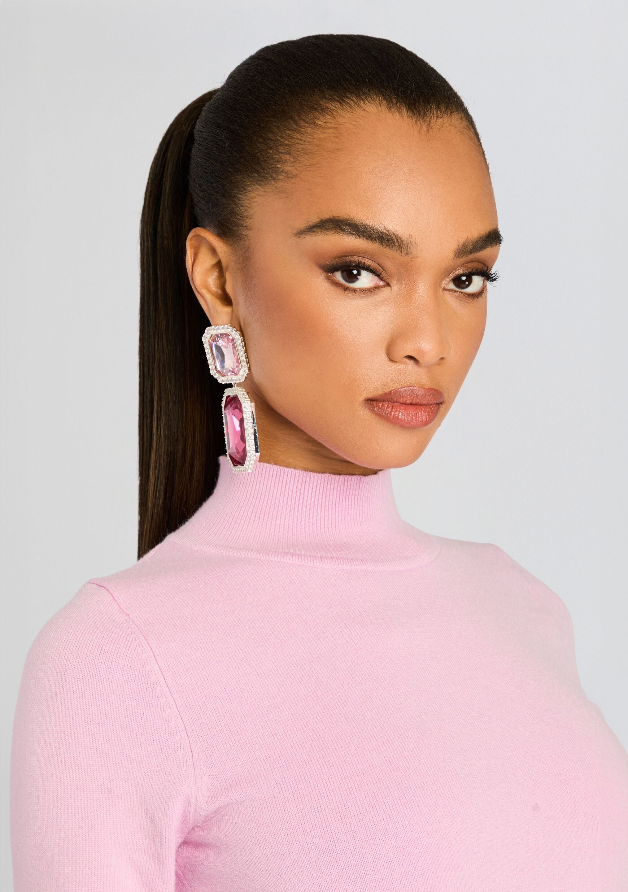 CORA GEMSTONE EARRINGS - 2