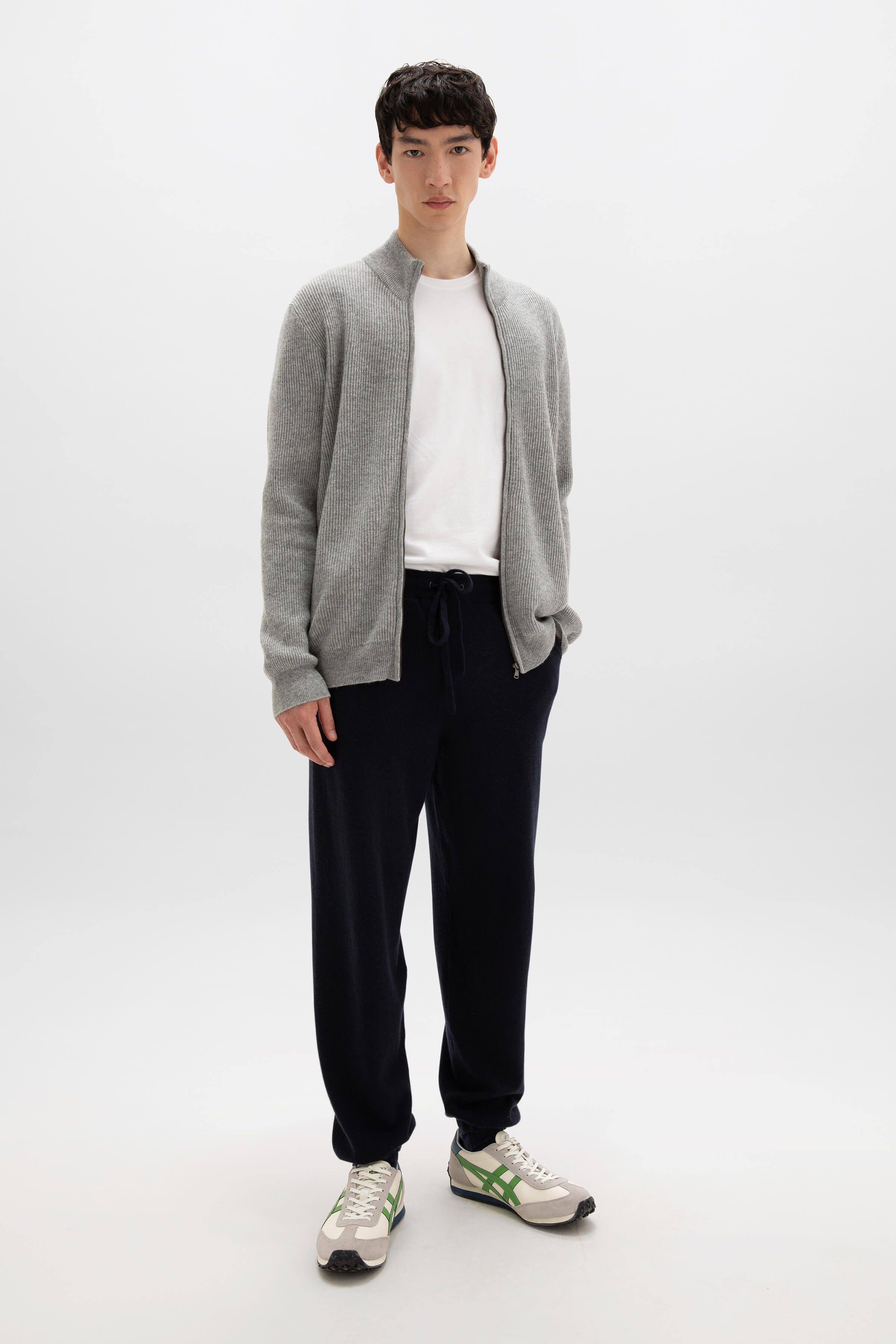 Ribbed Cashmere Cardigan - 3
