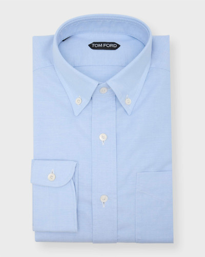 TOM FORD Men's Slim Fit Oxford Dress Shirt outlook
