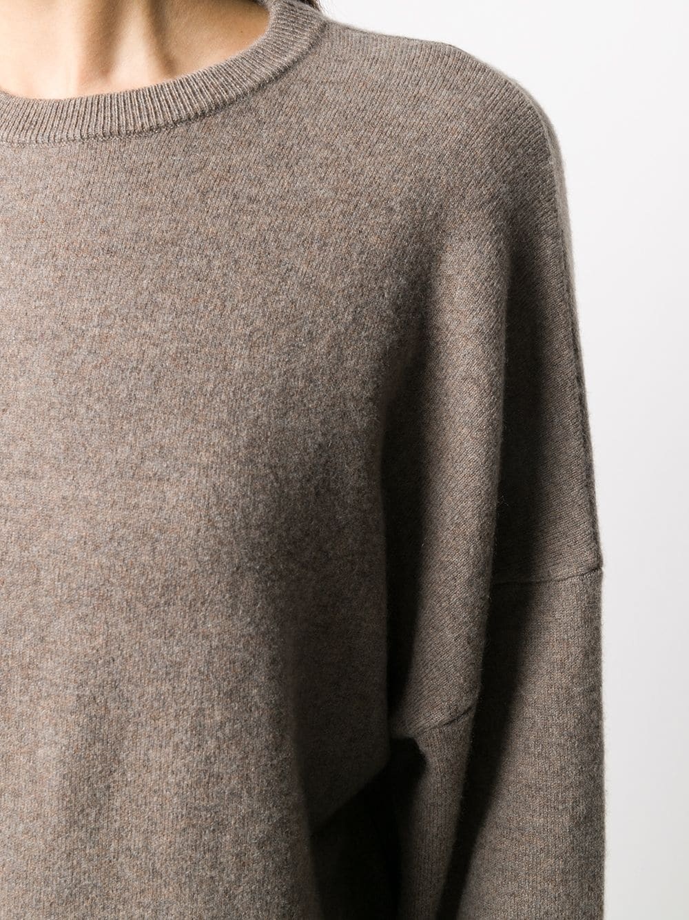 cashmere relaxed jumper - 5