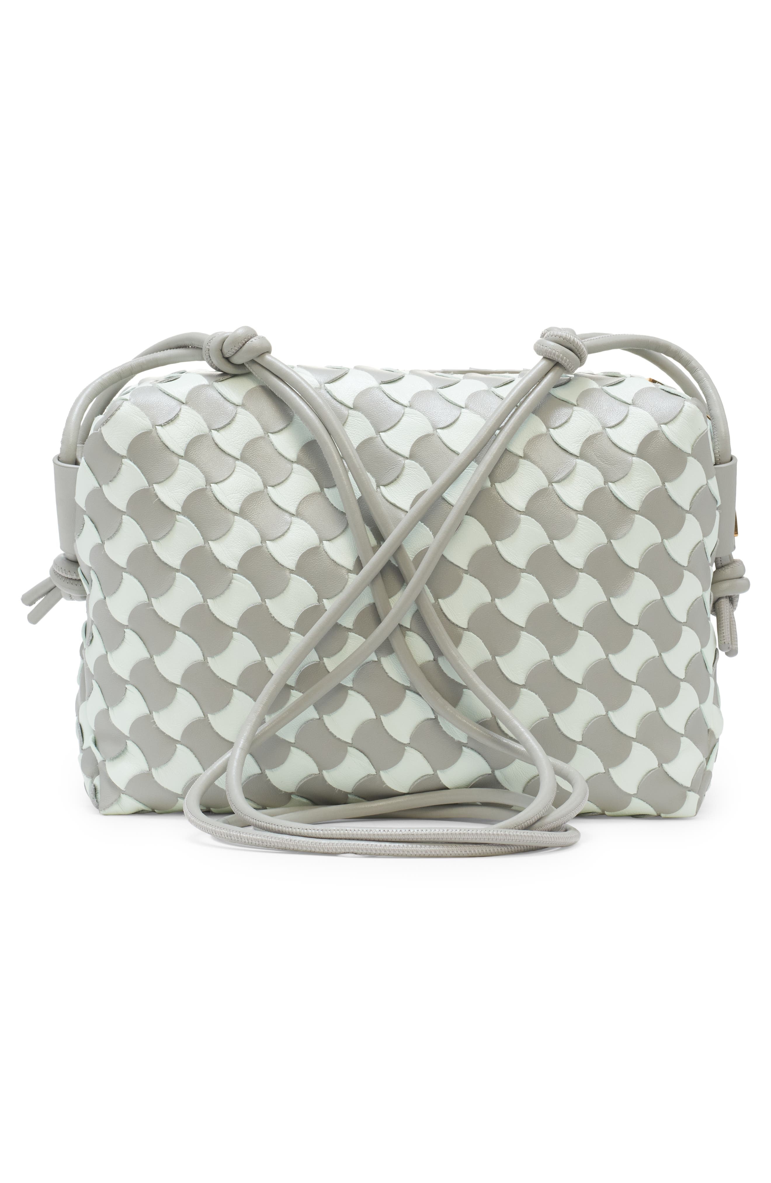 Small Wavy Bicolor Pavimento Intrecciato Camera Bag - 4