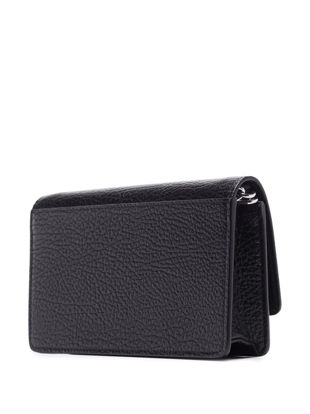 four-stitch leather wallet-on-chain - 3