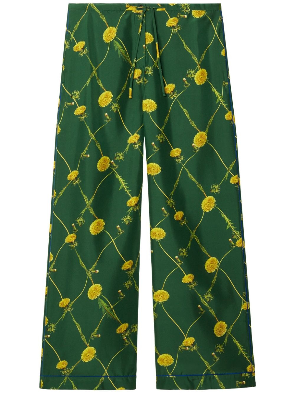 Dandelion floral-print flared trousers - 1