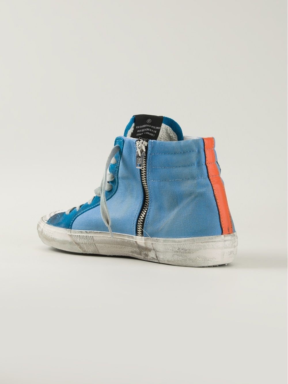 'Slide' hi-top sneakers - 3