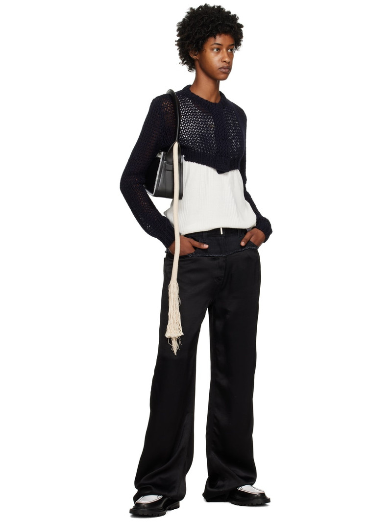 TOGA PULLA Black & White Hardware Loafers outlook