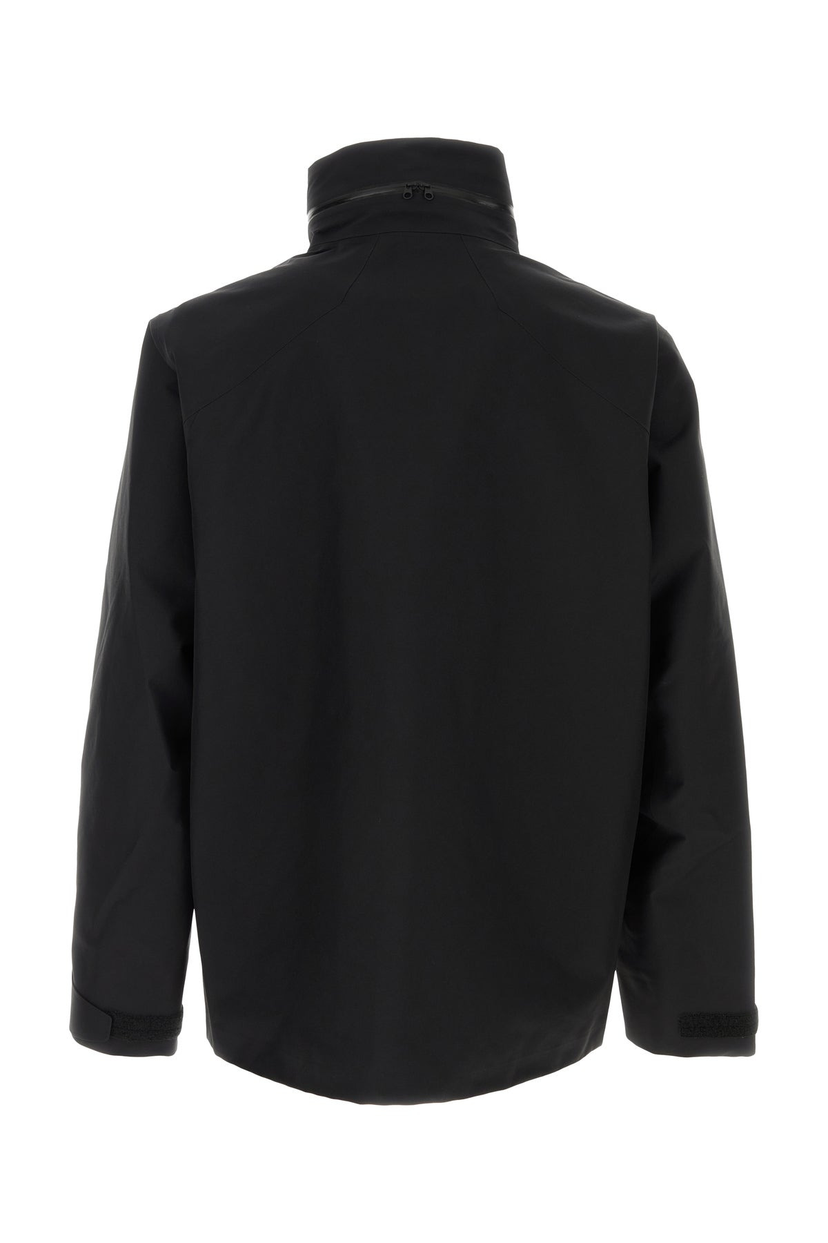 Black nylon Field windbreaker - 2