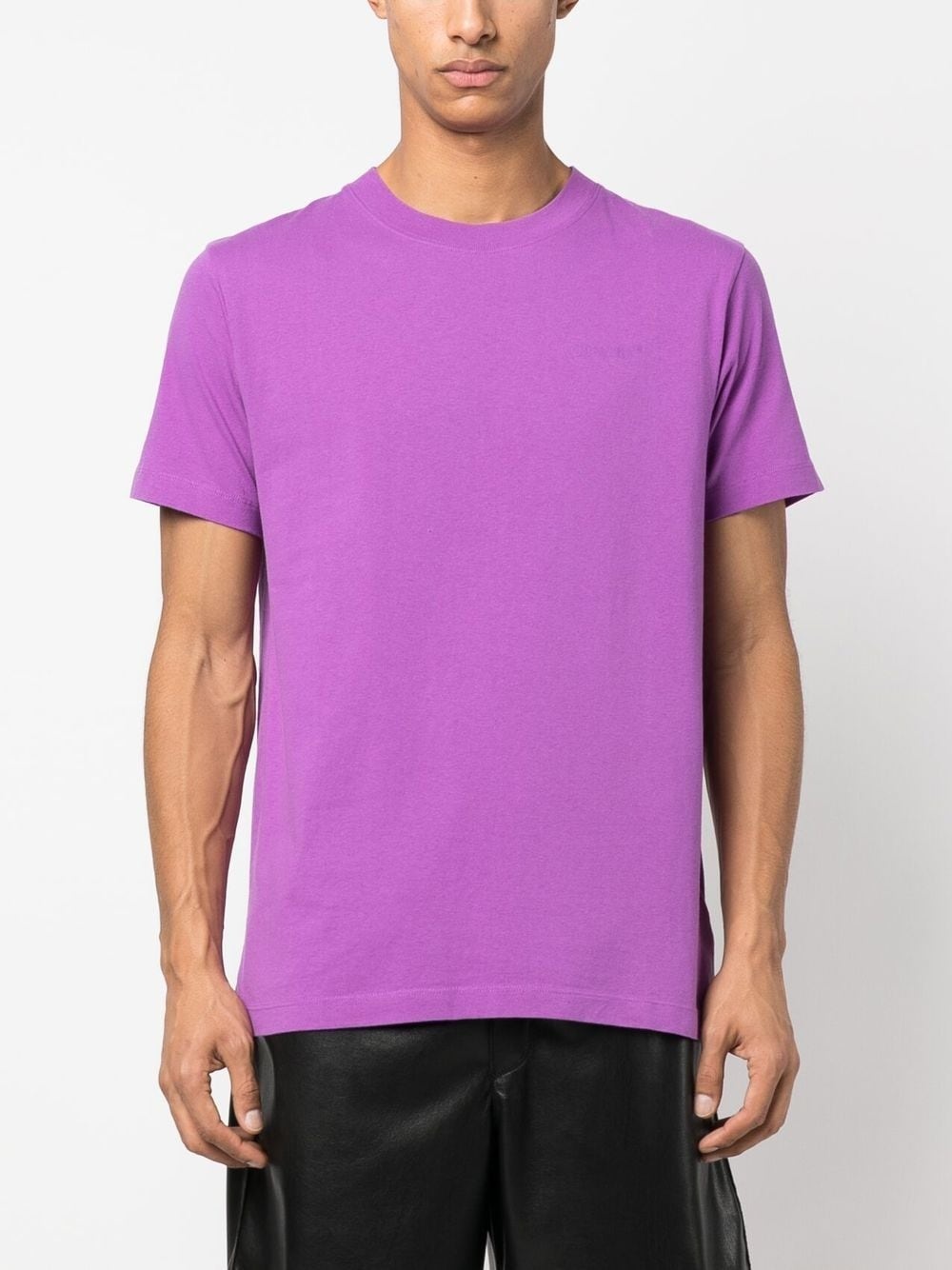 logo-print detail T-shirt - 3