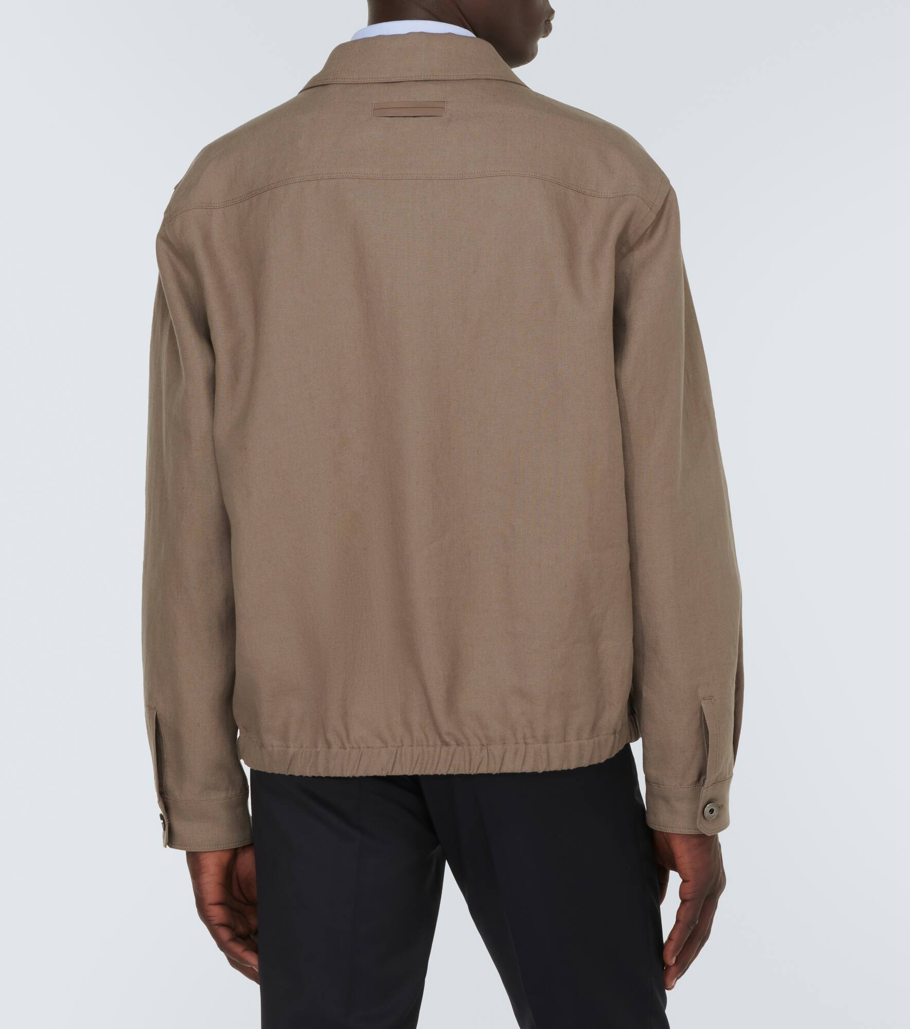 Oasi Lino linen overshirt - 4