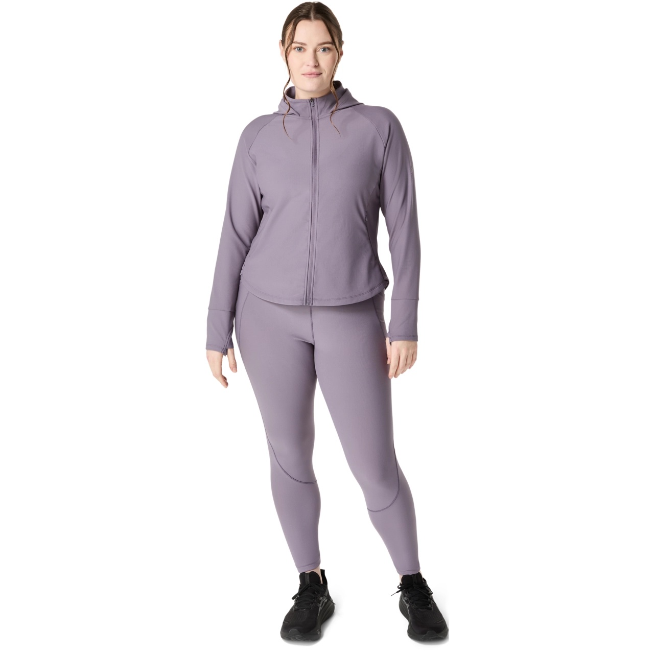 WOMEN'S RIB HIGH WAIST  7/8 TIGHT - 6