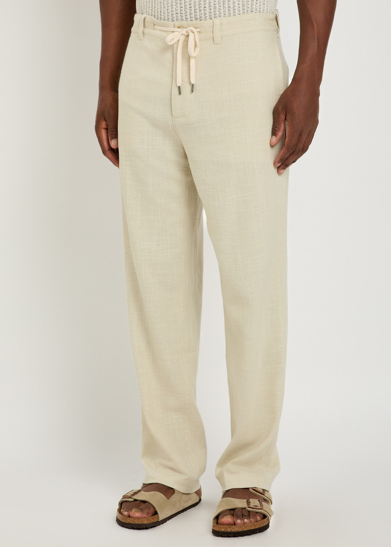 PAIGE Paige Tiano Straight-leg Trousers outlook