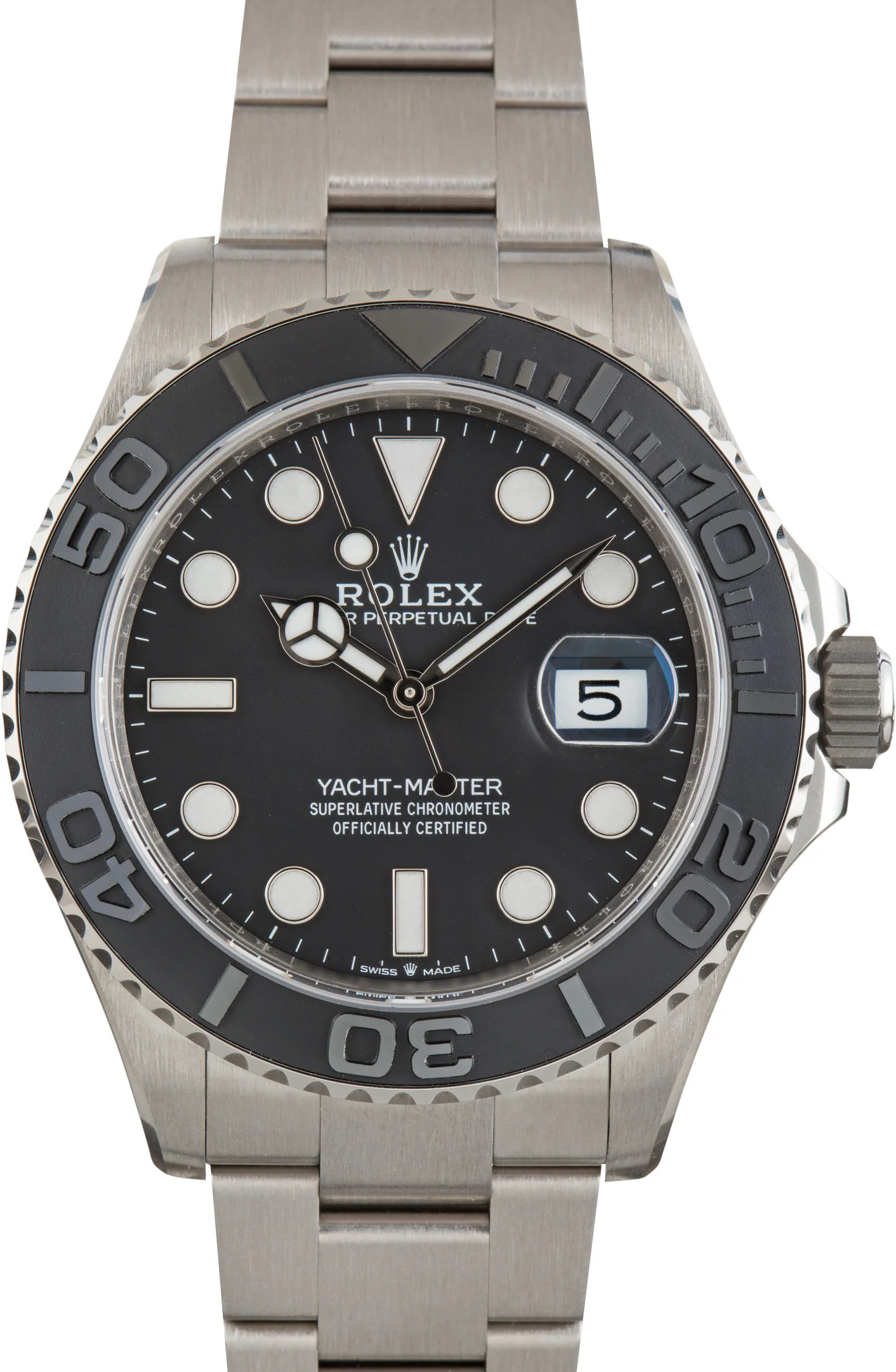 Used Rolex Yacht-Master 42 Titanium 226627 Black Dial - 1