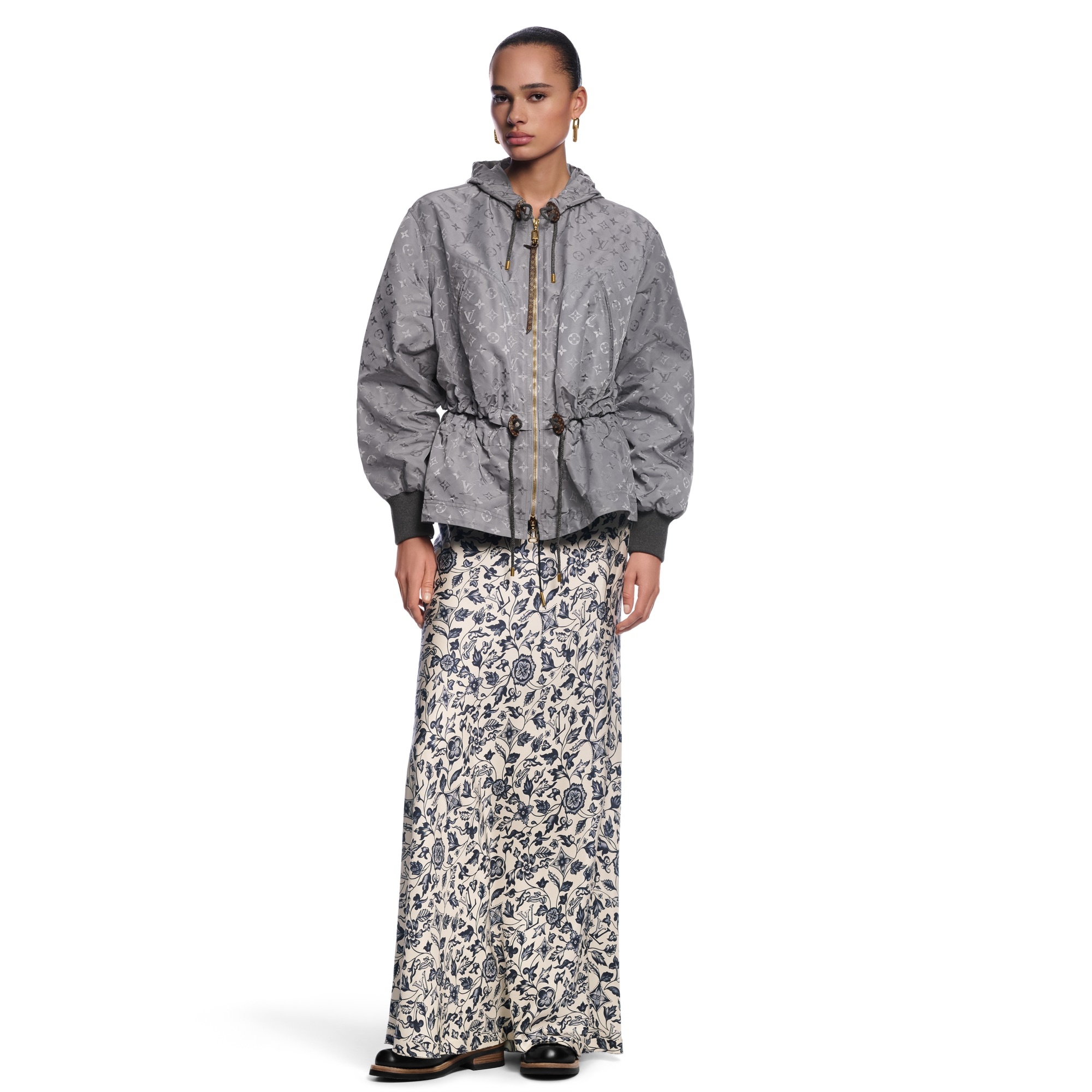 Hooded Monogram Parka - 4