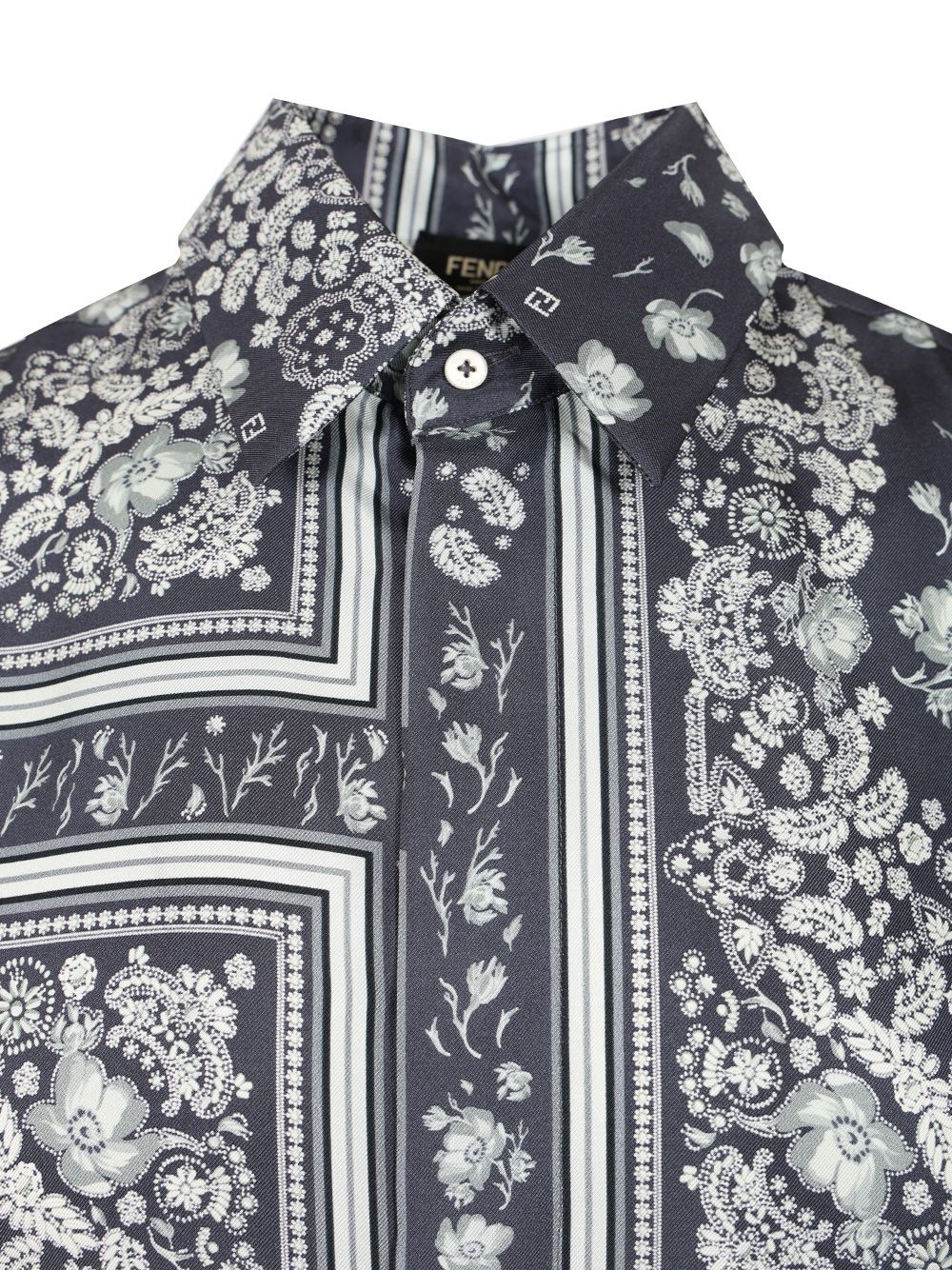 Ff Linen Shirt Shirts Blue - 3