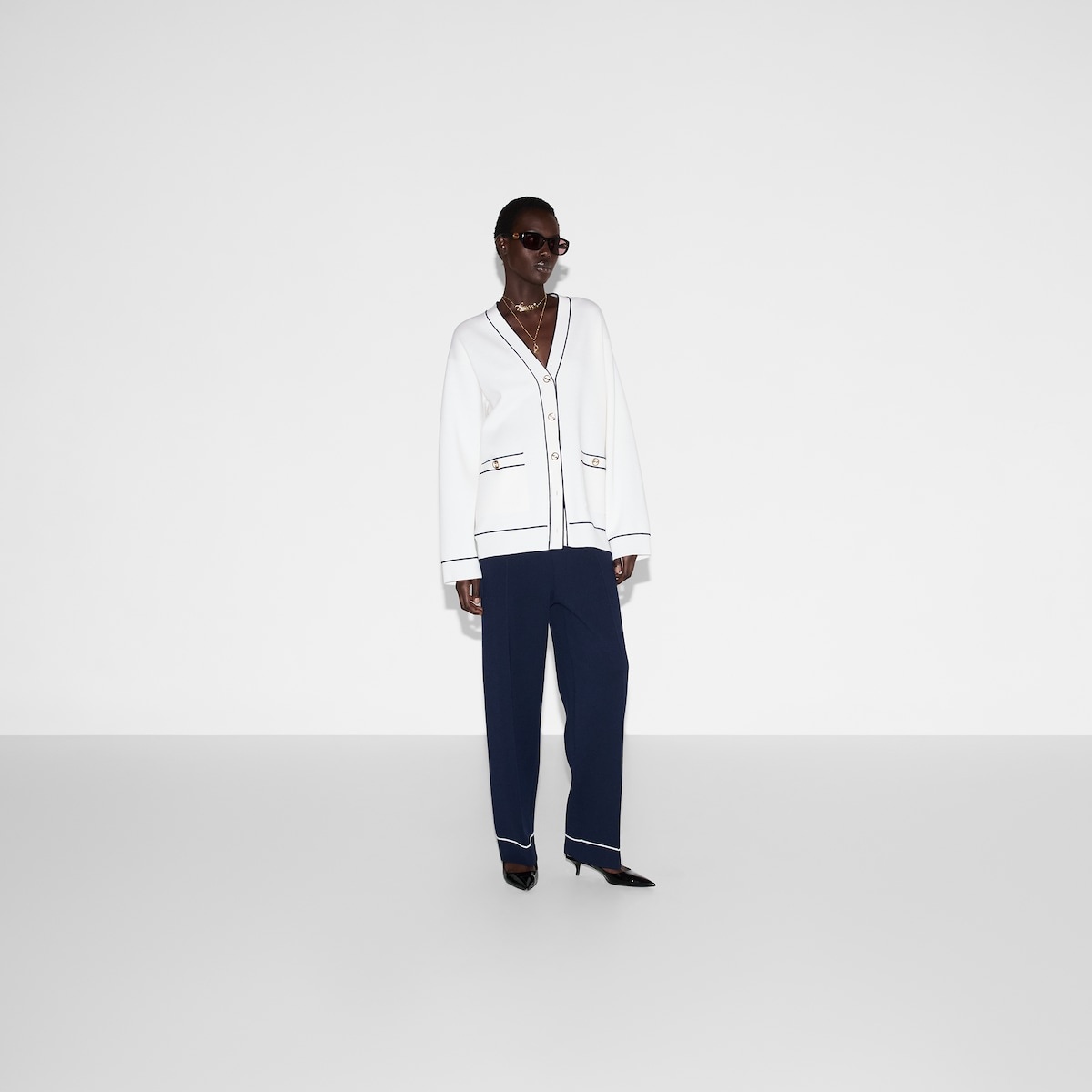 Fine wool cardigan - 2