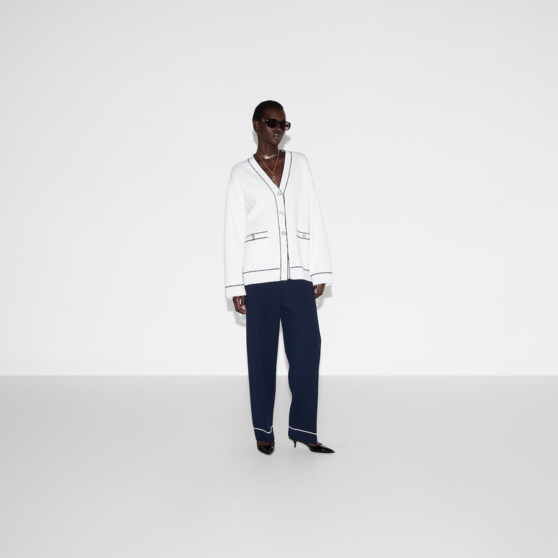 GUCCI Fine wool cardigan outlook