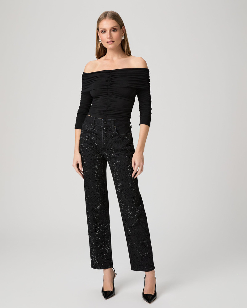 PAIGE Stevie Ankle Straight Jean outlook