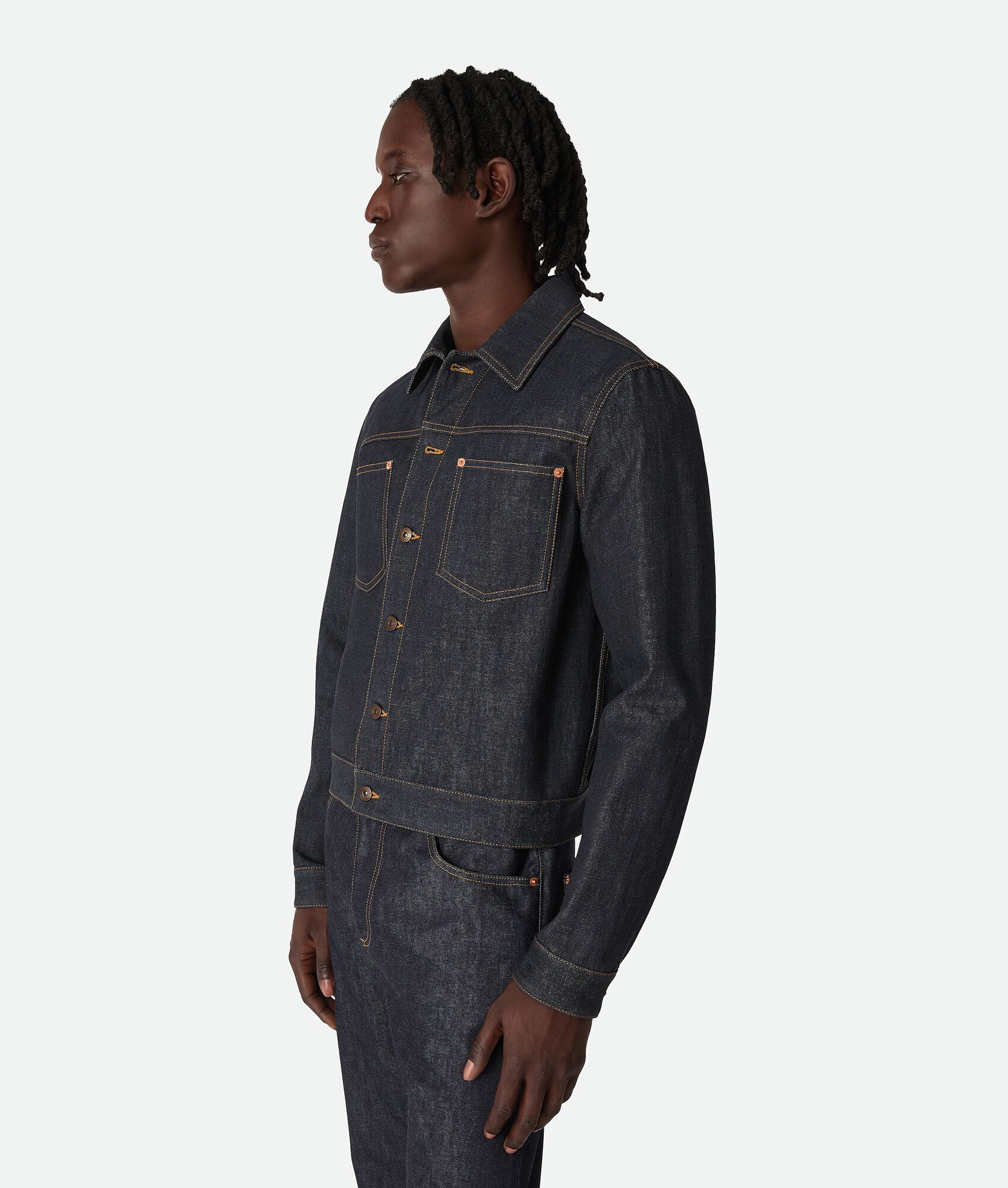 Raw Indigo Denim Jacket - 2