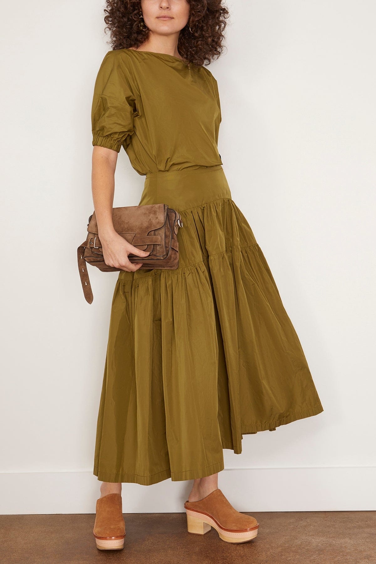 Ballaton Top in Olive - 2