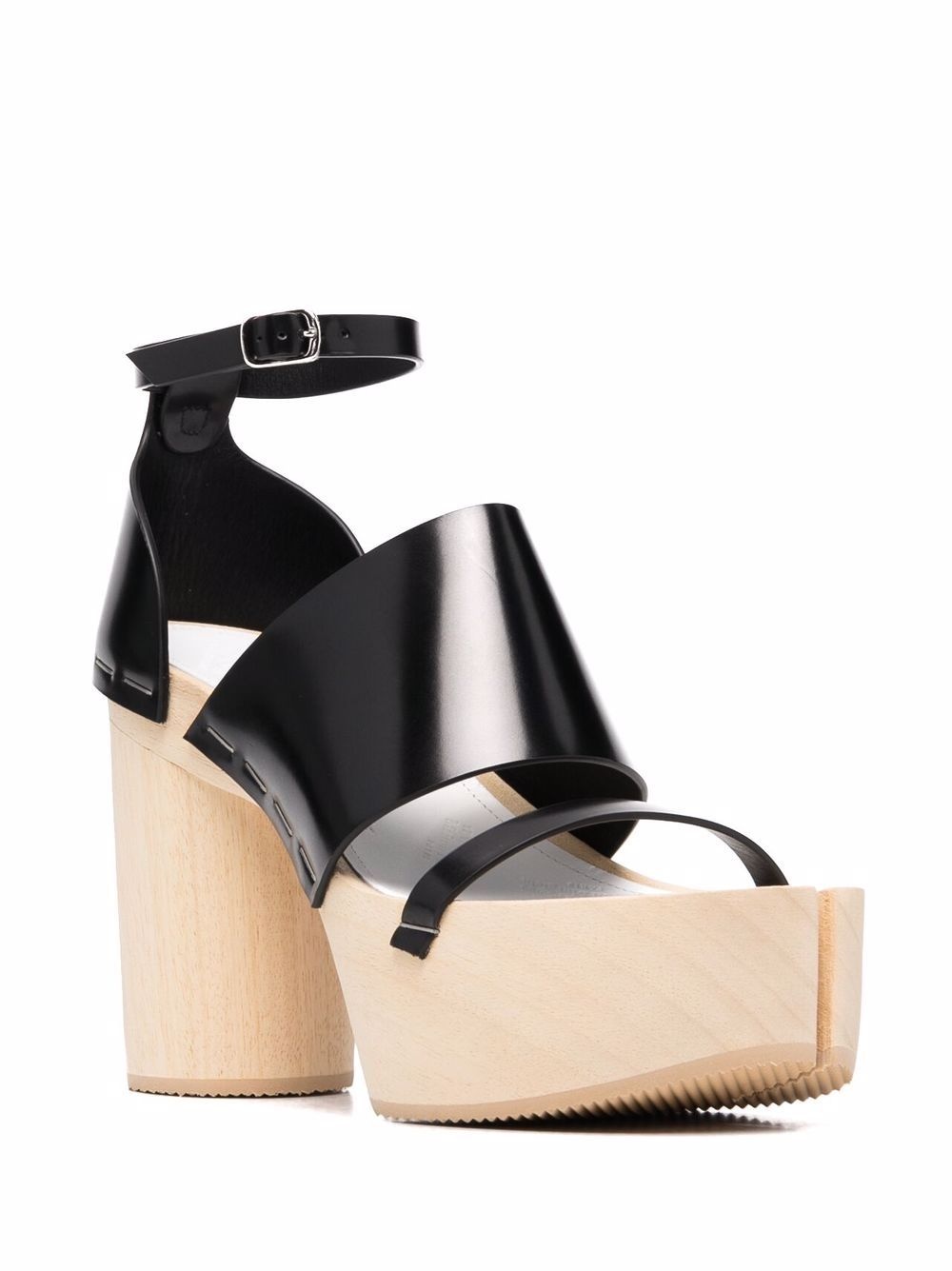 platform buckle-fastening sandals - 2