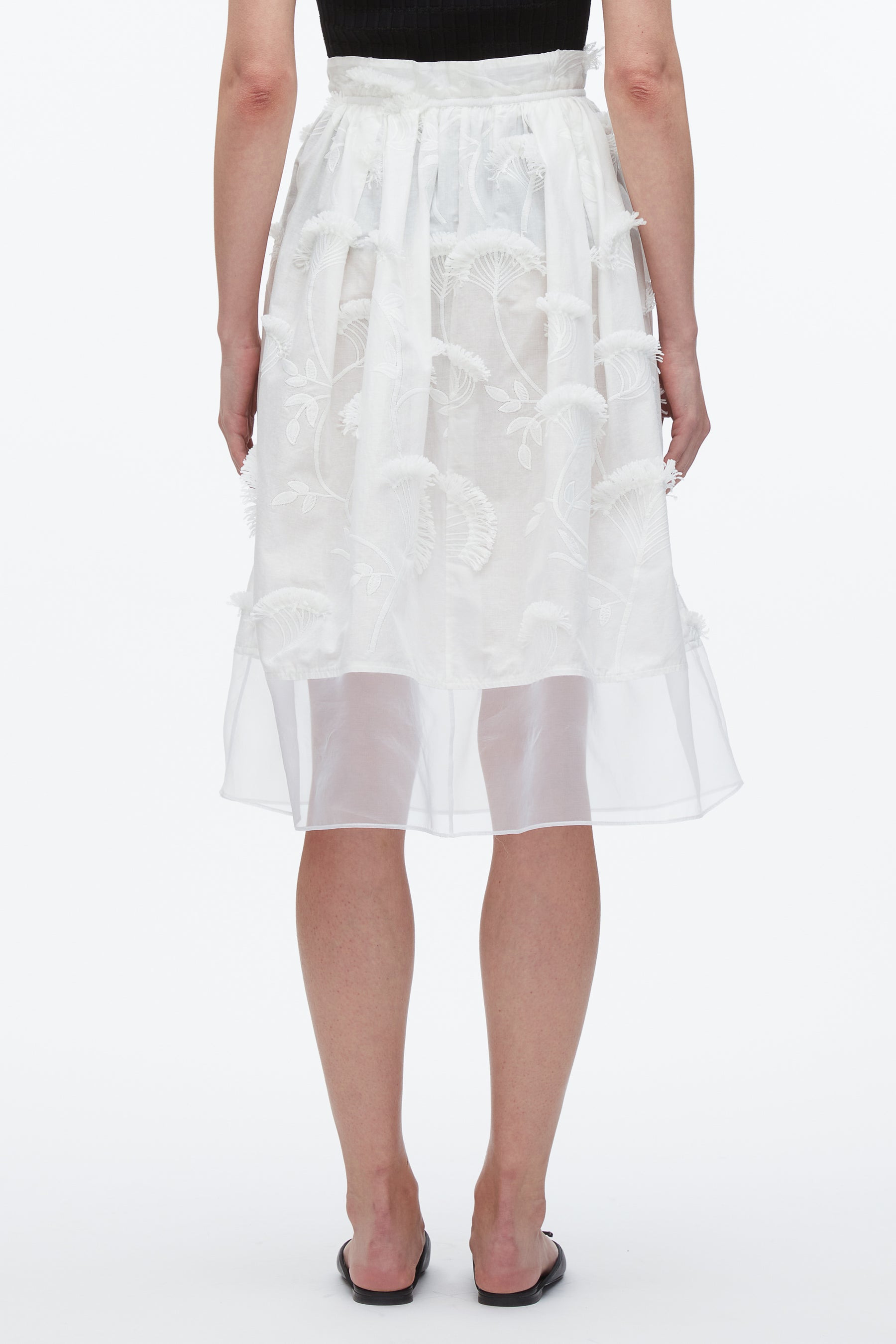 Fil Coupé Midi Skirt - 5
