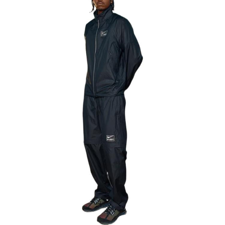 Nike x Stussy FW22 Storm-Fit Convertible Vest Jacket 'Black' DO5304-010 - 5
