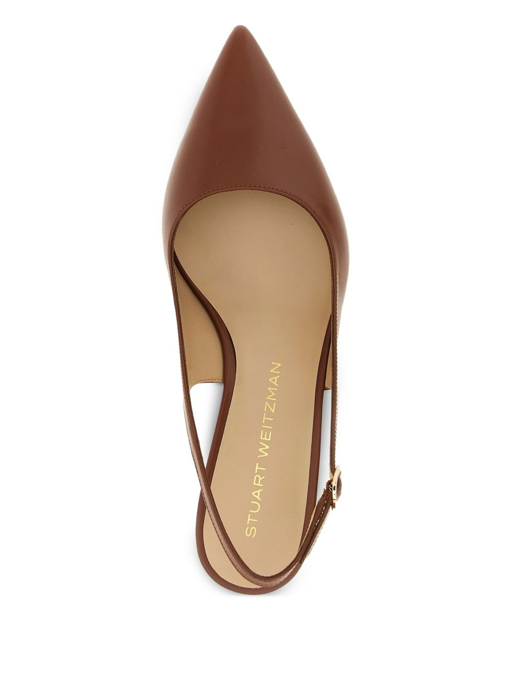 35mm Sculpt pointed-toe slingback pumps - 4