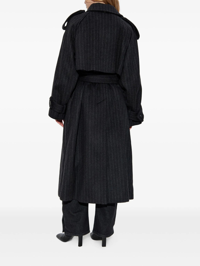 Sportmax Sportmax Pinstripe-pattern Belted Coat outlook