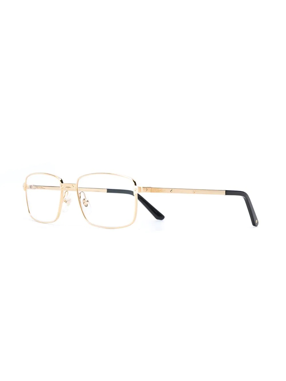 rectangular frame glasses - 2